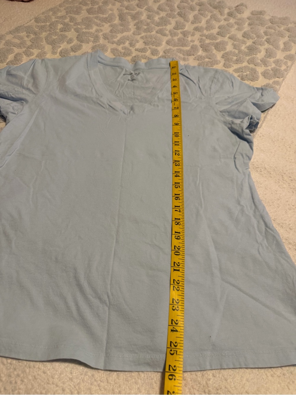Universal Thread Light Blue Striped Lounge Short Set - Picture 3 of 12